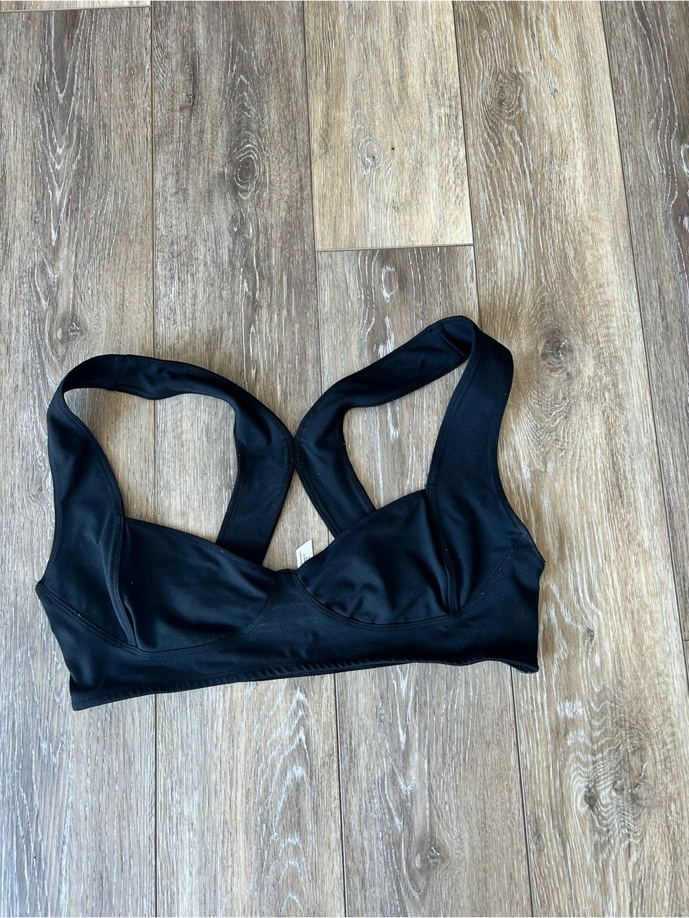 Intimately Free People Black Wireless Bralette Size Largw